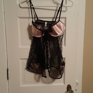 Victorias secret babydoll lingerie